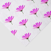 Papier Mousseline Daisy rose (Détail)