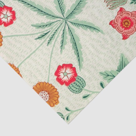 Papier Mousseline Daisy, William Morris (Détail)