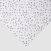 Papier Mousseline DALMATION SPOTS IMPARFAITS mignon fun moderne mini (Détail)