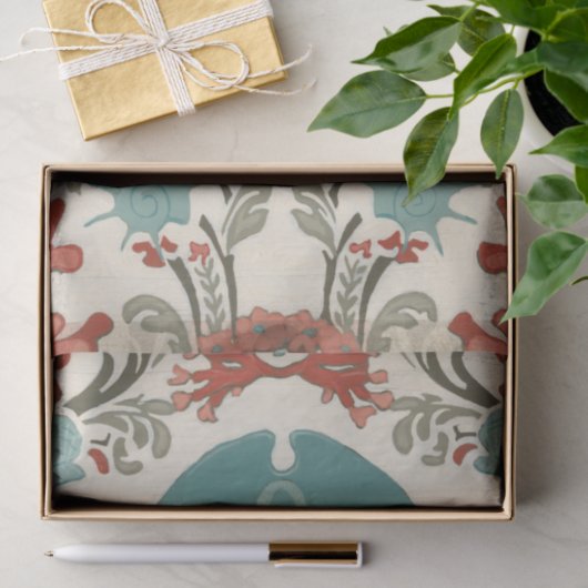 Papier Mousseline Damas côtier II (Cadeau)