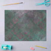 Papier Mousseline Damas mauve sur la décolpage de arrière - plan ver (Artisanat)