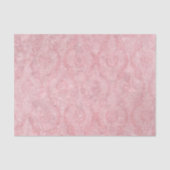Papier Mousseline Damas rose clair (Recto)