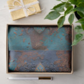 Papier Mousseline Damask Embossed Fleur-De-Lis Decoupage (Cadeau)