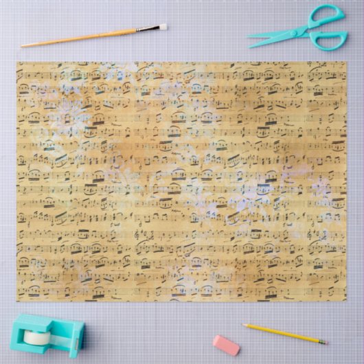 Papier Mousseline Damask Ephemera Design Series #19 (Artisanat)