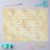 Papier Mousseline Damask Ephemera Design Series #4 (Artisanat)