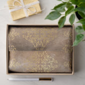 Papier Mousseline Damask Ephemera Design Series #5 (Cadeau)
