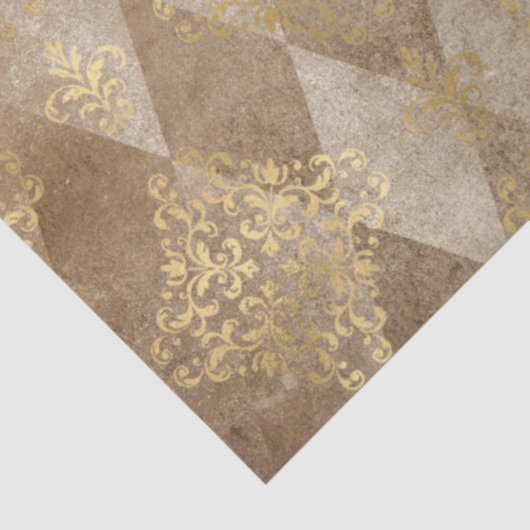 Papier Mousseline Damask Ephemera Design Series #5 (Détail)