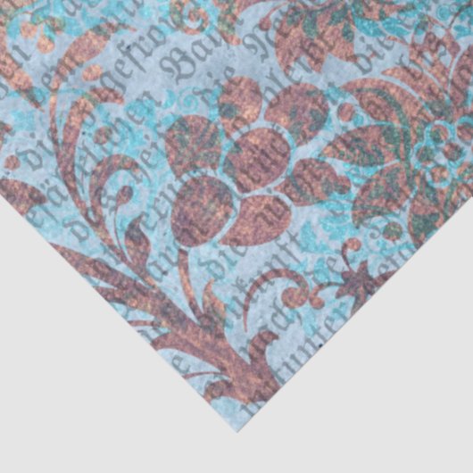 Papier Mousseline Damask Ephemera Design Series #7 (Détail)