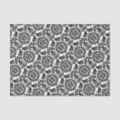 Papier Mousseline Damask Hare Motif (Recto)