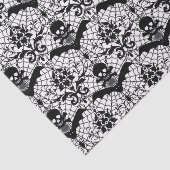 Papier Mousseline Damassé de Halloween (Détail)