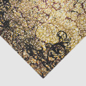 Papier Mousseline Damassé extraordinaire (Détail)