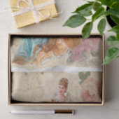 Papier Mousseline Dame en attente (Cadeau)