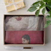 Papier Mousseline Dame en blanc par Julius Leblanc Stewart (Cadeau)