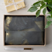 Papier Mousseline Dame en romance gothique noire Découpage (Cadeau)