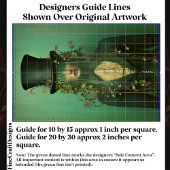 Papier Mousseline Dame Ethérée Dans Le Voile, Les Yeux Obscurcis CR9