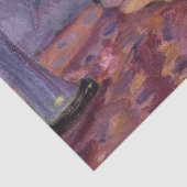 Papier Mousseline Dame japonaise avec une bouteille de parfum (Détail)