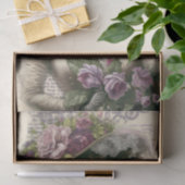 Papier Mousseline Dame victorienne (Cadeau)