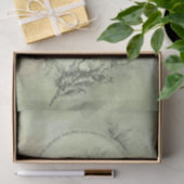 Papier Mousseline Dame victorienne en Verdigris Vert Casquette dévêt (Cadeau)