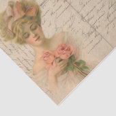 Papier Mousseline Dames victoriennes Mode Découpage Artisanat/Envelo (Détail)