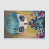 Papier Mousseline Damien, Poupée Déplaisante, Frère d'Agatha (Recto)