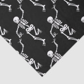 Papier Mousseline Dancing Skeleton (Détail)