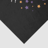 Papier Mousseline Dancing Skeleton Halloween Citrouille (Détail)