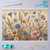 Papier Mousseline Dandelion de fleur de cornouille (Artisanat)