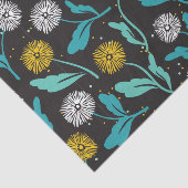 Papier Mousseline Dandelion de printemps Fleurs et design Feuille (Détail)