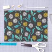 Papier Mousseline Dandelion de printemps Fleurs et design Feuille (Artisanat)