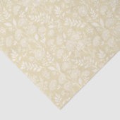 Papier Mousseline Dandelion Meadow Neutral - Golden Wheat (Détail)