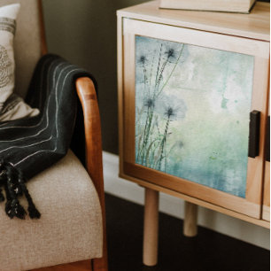 Papier Mousseline Dandelions dans une page de découpage à la brume b