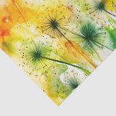 Papier Mousseline DANDELIONS papier découpage (Détail)