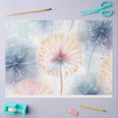 Papier Mousseline Dandelions Series Design 5 (Artisanat)