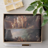 Papier Mousseline Daniel Boone escortant des colons (Cadeau)