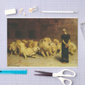 Papier Mousseline Daniel in the Lions' Den par Briton Riviere (Artisanat)