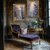 Papier Mousseline Dans la Wisteria, pleine longueur Ethereal Portrai