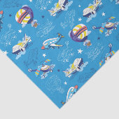 Papier Mousseline Dans l'air (Détail)