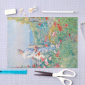 Papier Mousseline Dans le jardin par Frederick Childe Hassam (Artisanat)