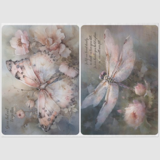 Papier Mousseline dans le souvenir (Recto)