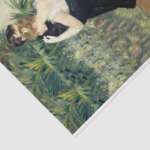 Papier Mousseline Danse à la ville, Auguste Renoir (1883) (Détail)