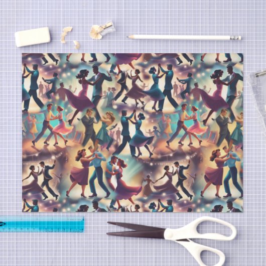 Papier Mousseline Danse à voile (Artisanat)