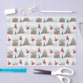 Papier Mousseline Danse de ballon de cétacés afro-américains blanc (Artisanat)