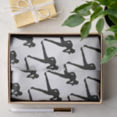 Papier Mousseline Danse moderne Silver (Cadeau)