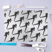 Papier Mousseline Danse moderne Silver (Artisanat)