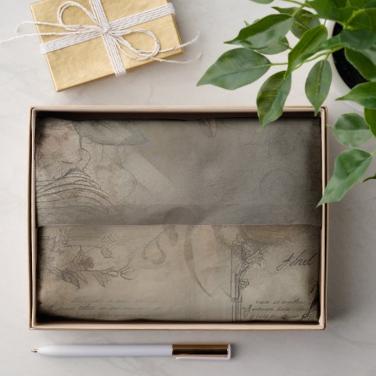 Papier Mousseline Danseur de Ballerina (Cadeau)