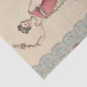 Papier Mousseline Danseur de ballet vintage (Détail)