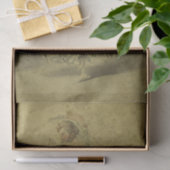 Papier Mousseline Danseur Ephemera vintage (Cadeau)