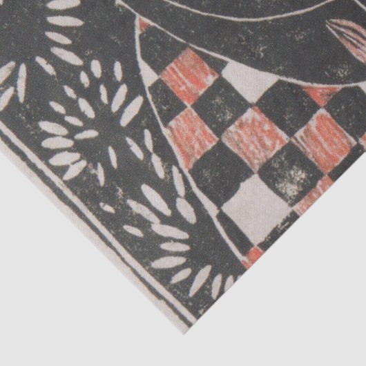 Papier Mousseline Danseur par Koloman Moser (Détail)