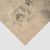 Papier Mousseline Danseur vintage (Détail)