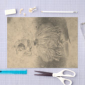 Papier Mousseline Danseur vintage (Artisanat)